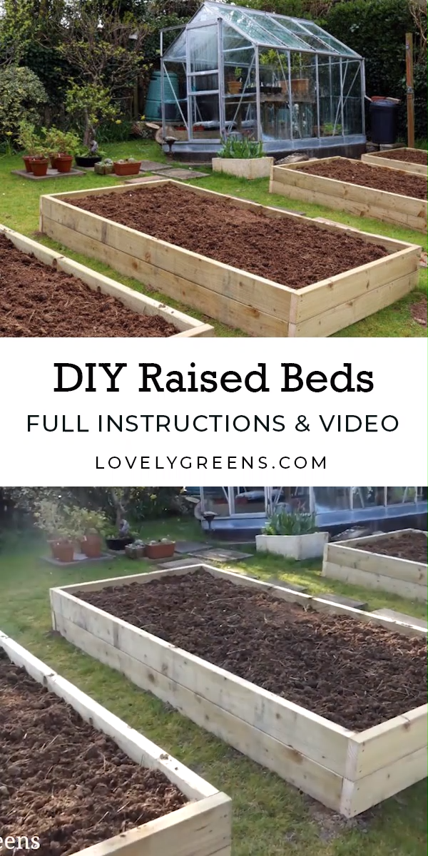 Building Raised Garden Beds: sizes, the best wood, and tips on filling them -   15 garden design Backyard privacy screens ideas