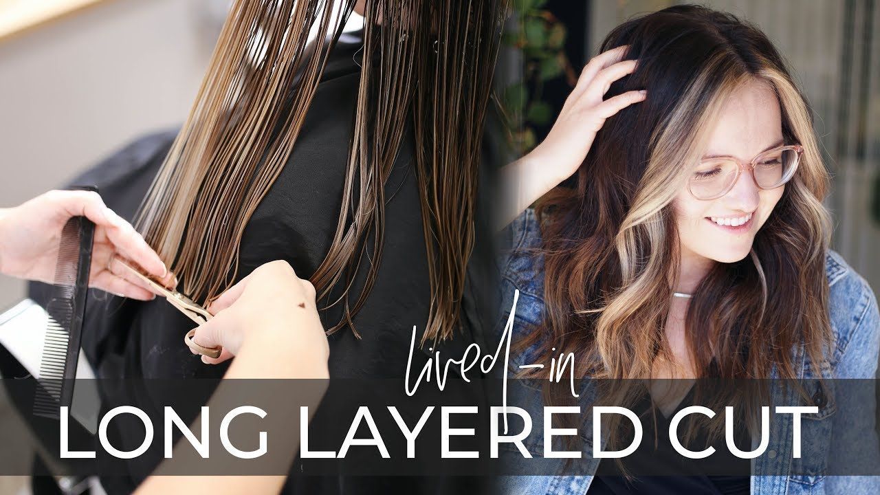 Long Layered Haircut Technique | How to Cut Lived-in Layers on Long Hair (easy tutorial!) -   15 hair Layered tutorial ideas