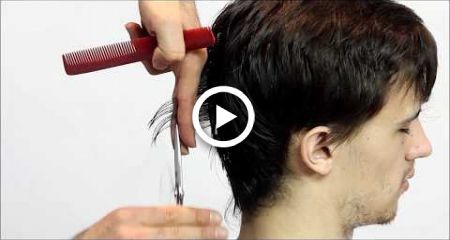Mens medium layered haircut Full step by step Tutorial -   15 hair Layered tutorial ideas