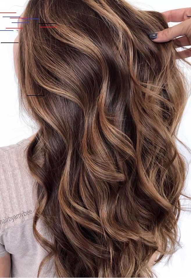 Extension 31: Balayage black, chocolate and caramel Brown hair caramel ..., #Balaya ... -   15 hair Natural balayage ideas