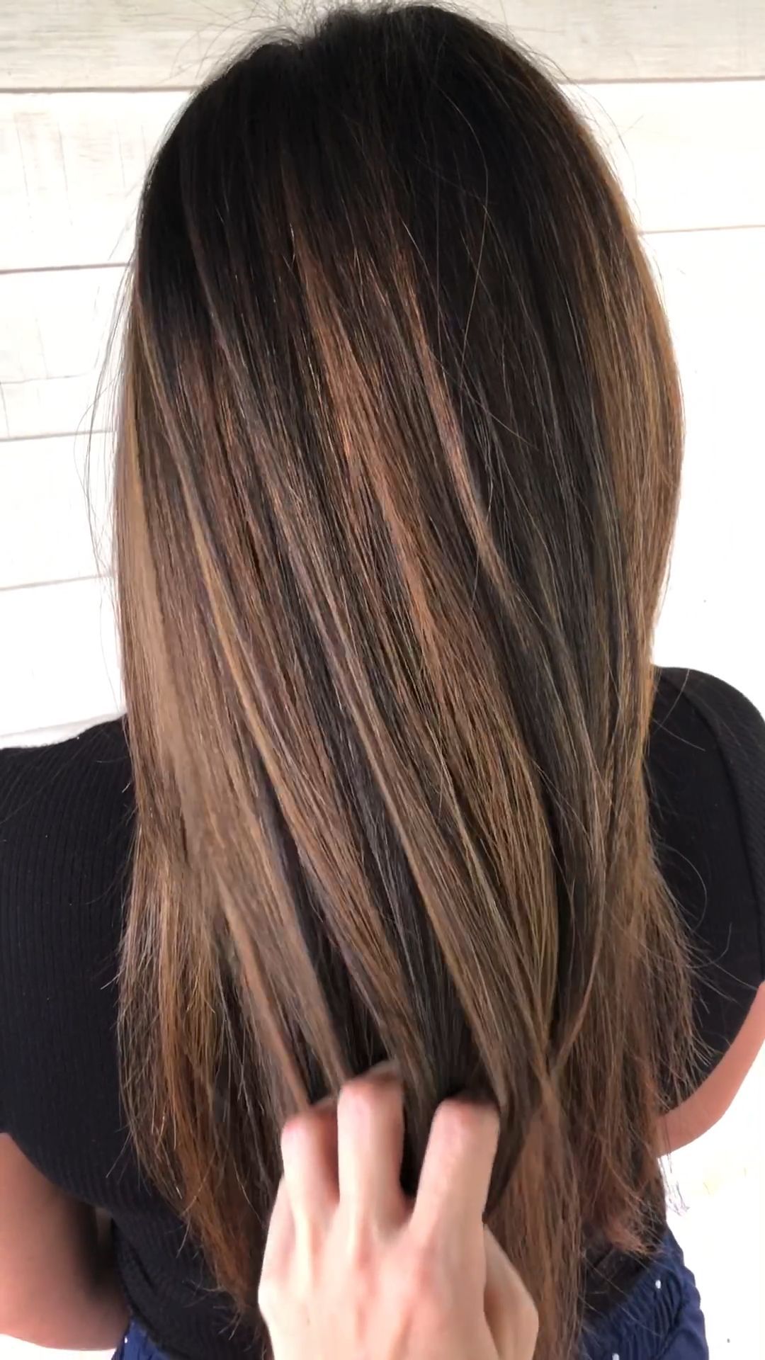 Bourbon sweet tea hair color with long layers -   15 hair Natural balayage ideas