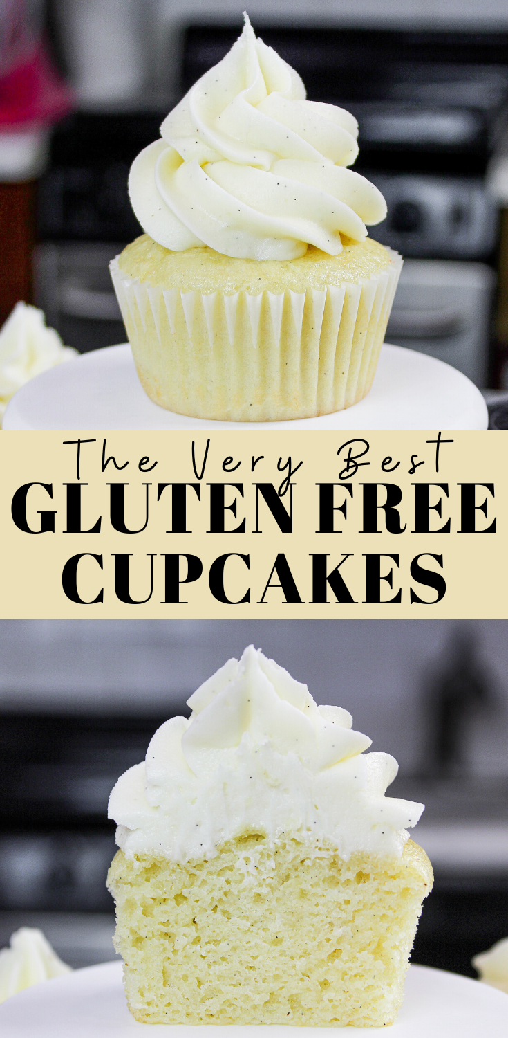 Gluten Free Vanilla Cupcakes: Insanely Moist & Fluffy -   16 desserts Recipes gluten free ideas