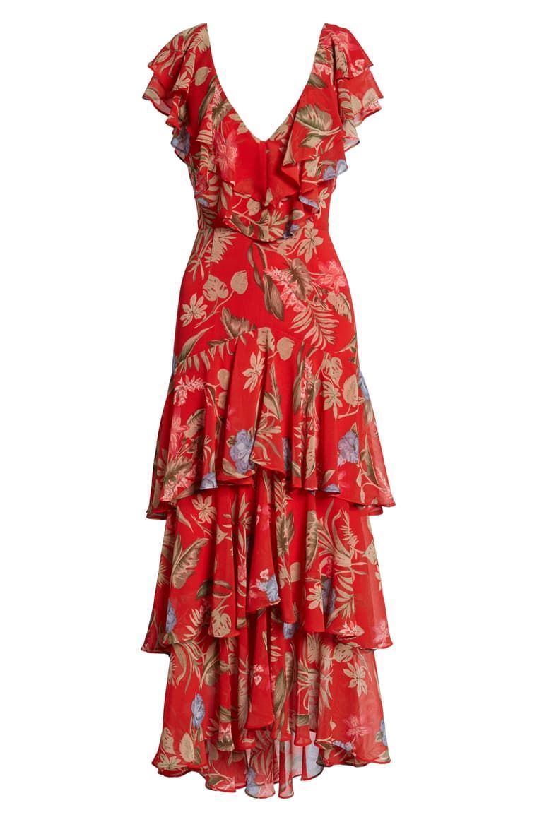 WAYF Chelsea Tiered Ruffle Maxi Dress (Regular & Plus) | Nordstrom -   16 dress Designs ruffles ideas