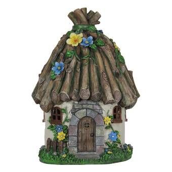 16 garden design Roof fairy houses ideas