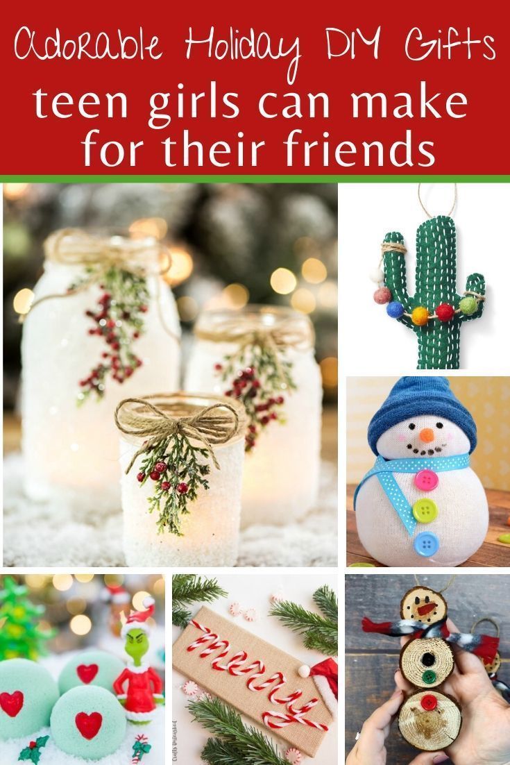 DIY Holiday Gifts -   16 holiday Gifts for teenagers ideas