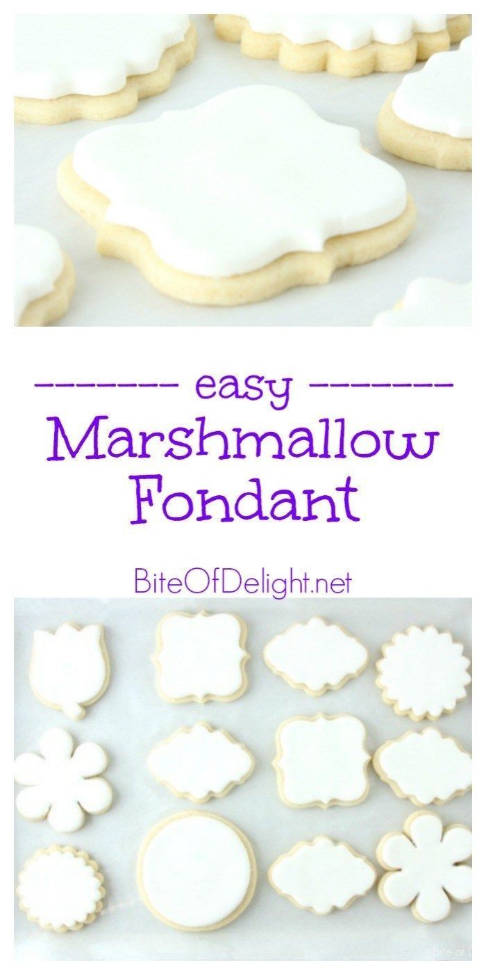Marshmallow Fondant - Bite Of Delight -   17 cake Decoration fondant ideas