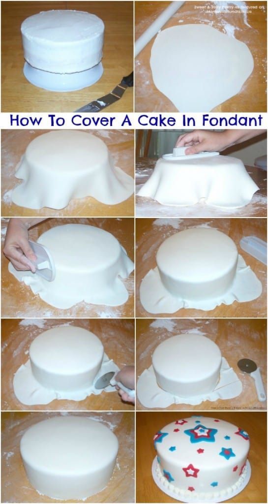 How To Cover A Cake With Fondant (Tutorial) -   17 cake Decoration fondant ideas