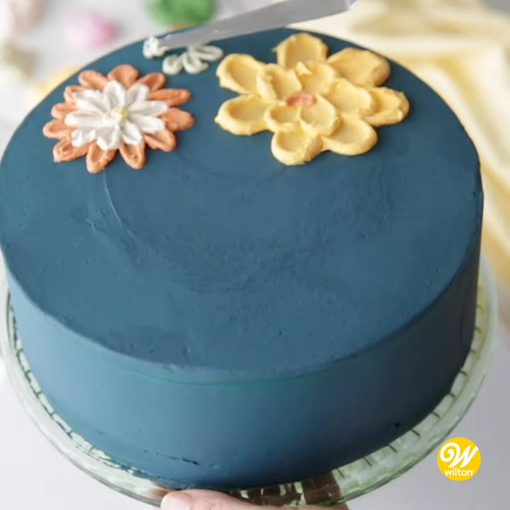 SUPER EASY BUTTER CREAM CAKE DECOR -   17 cake Decoration fondant ideas