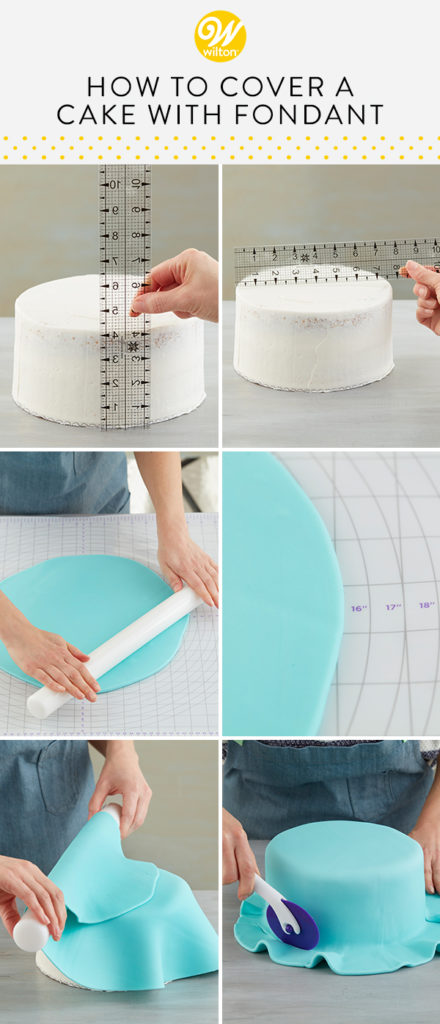 How to Cover a Cake with Rolled Fondant | Wilton Blog -   17 cake Decoration fondant ideas