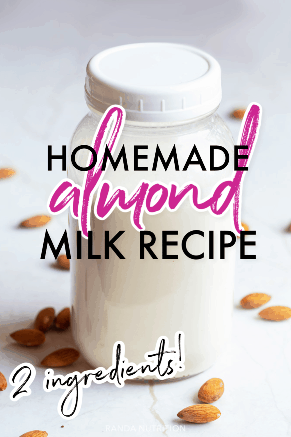 How to Make Almond Milk -   17 diet Clean Eating almond milk ideas