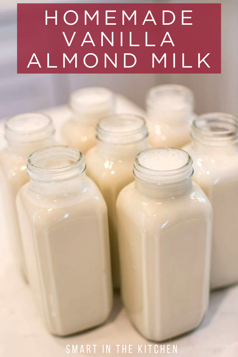 Easy Homemade Vanilla Almond Milk -   17 diet Clean Eating almond milk ideas