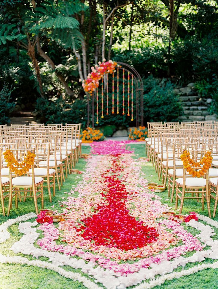 Vibrant Indian Wedding at Butterfly Lane Estate in Santa Barbara -   17 indian wedding Ceremony ideas