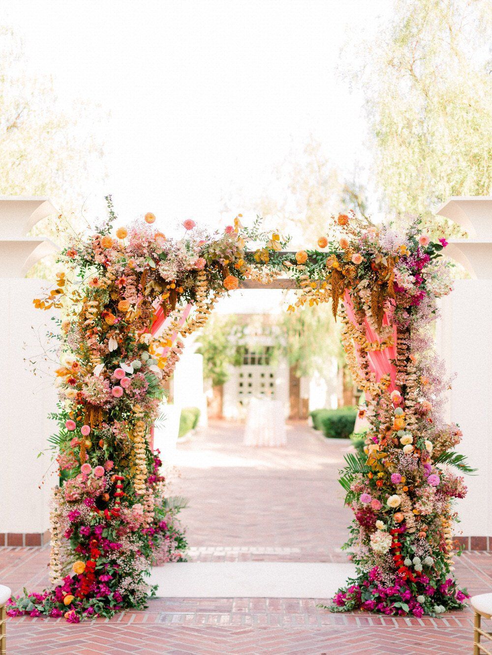 Vibrant Indian Wedding in a Downtown LA Urban Garden with a Modern Twist ? Ruffled -   17 indian wedding Ceremony ideas