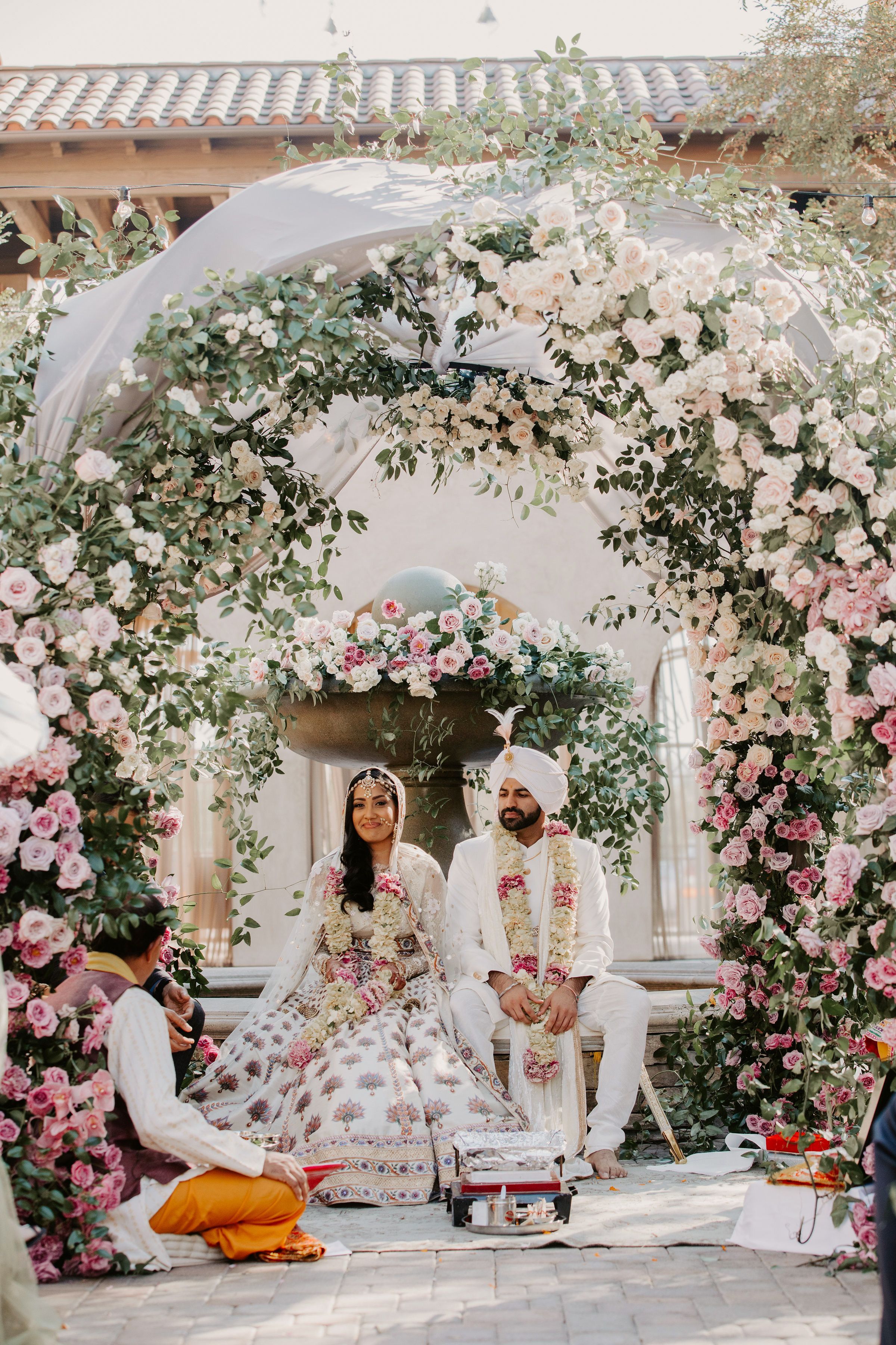 A Dramatic California Wedding with Hindu and Sikh Elements -   17 indian wedding Ceremony ideas