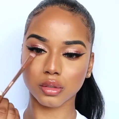 Easy Last Minute Soft Glam Tutorial For New Year's Eve -   17 makeup Looks for black women ideas