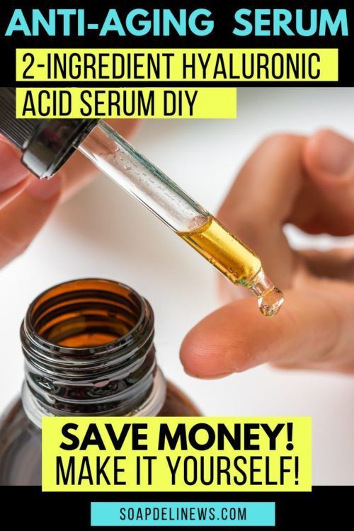 DIY Hyaluronic Acid Serum for Affordable Natural Anti-Aging Skin Care -   17 skin care Serum products ideas