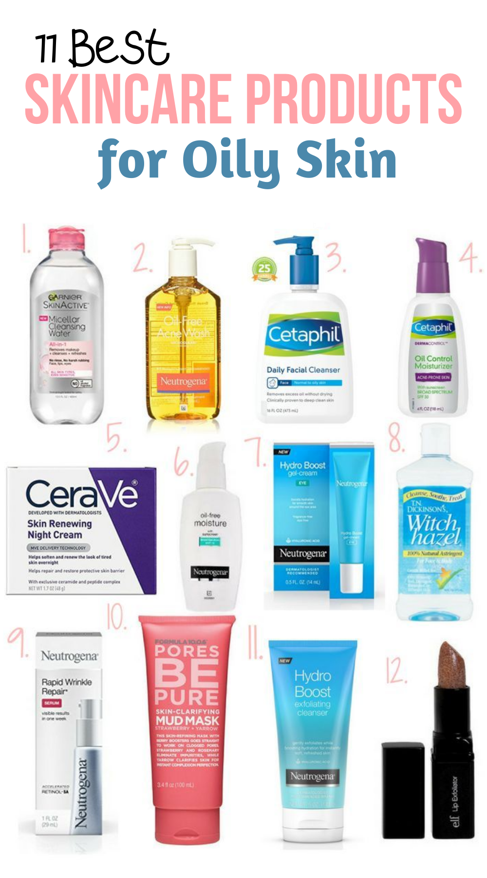 11 Of The Best Skincare Products For Oily Skin: Learn More! -   17 skin care Serum products ideas