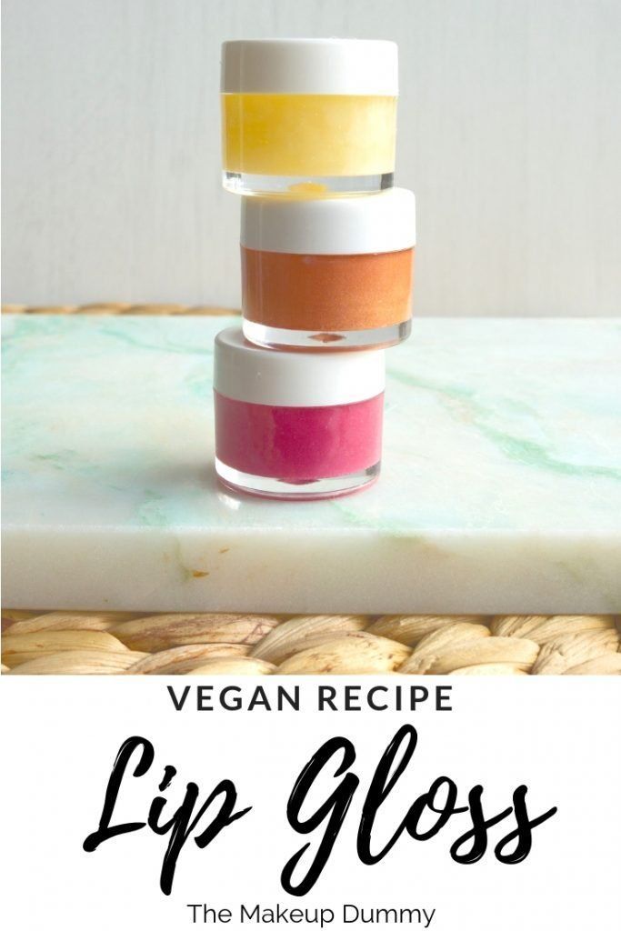 DIY Vegan Lip Gloss Recipe -   17 vegan makeup DIY ideas