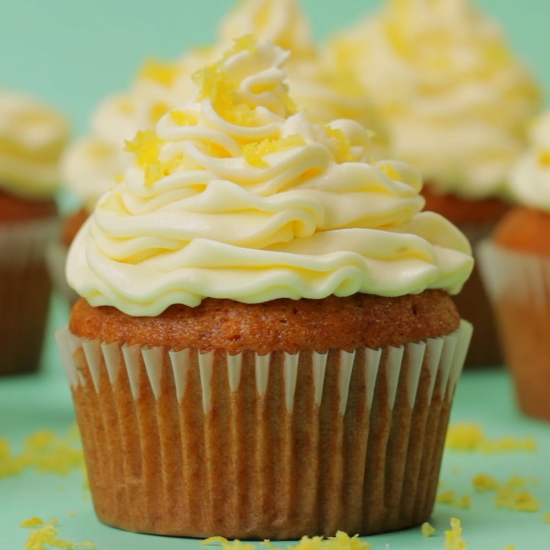 Vegan Lemon Cupcakes -   18 birthday cake Vegan ideas