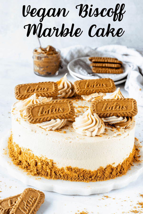 Biscoff Vegan Marble Cake - Pies and Tacos -   18 birthday cake Vegan ideas