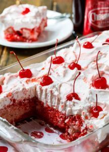 Cheerwine Poke Cake -   18 cake Poke potlucks ideas