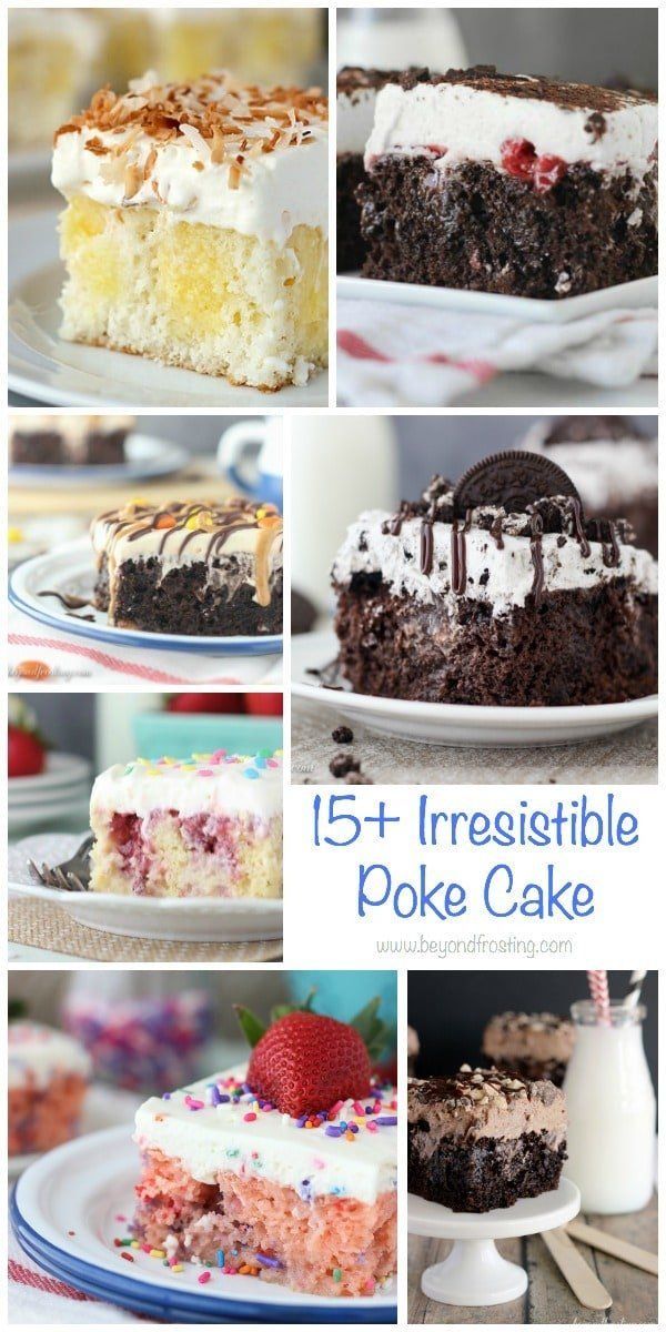 More than 15 Irresistible Poke Cakes -   18 cake Poke potlucks ideas