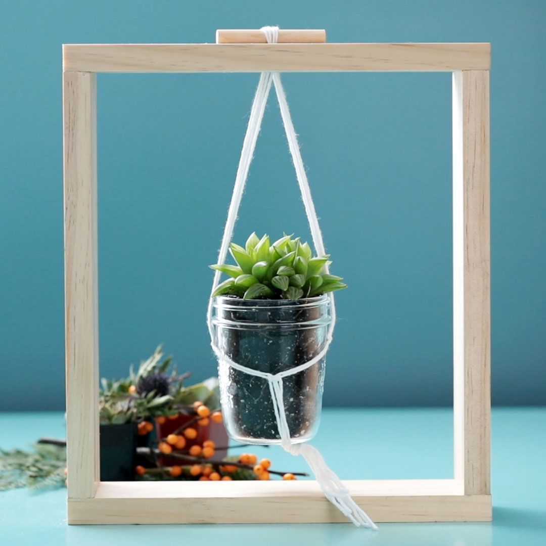 DIY Framed Planter -   18 plants DIY wood ideas