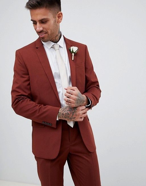 Get-Ups for the Groom: Our Favorite Suits with a Pop of Color! | Green Wedding Shoes -   18 wedding Suits Men bohemian ideas
