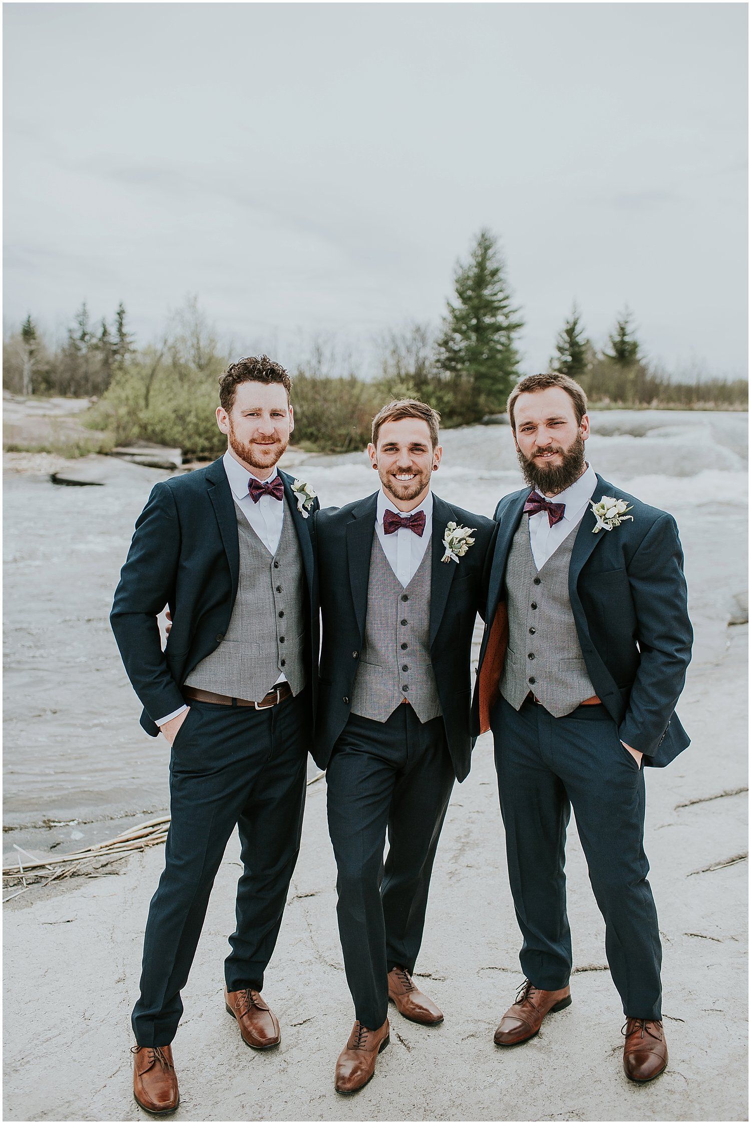 Joel + Amanda | Cabin Wedding by the Lake | Vancouver Photographer -   18 wedding Suits Men bohemian ideas