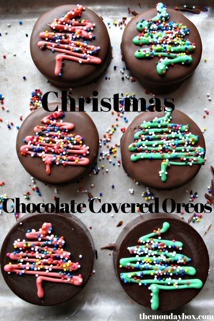 Christmas Chocolate  Covered Oreos -   19 chocolate holiday Treats ideas