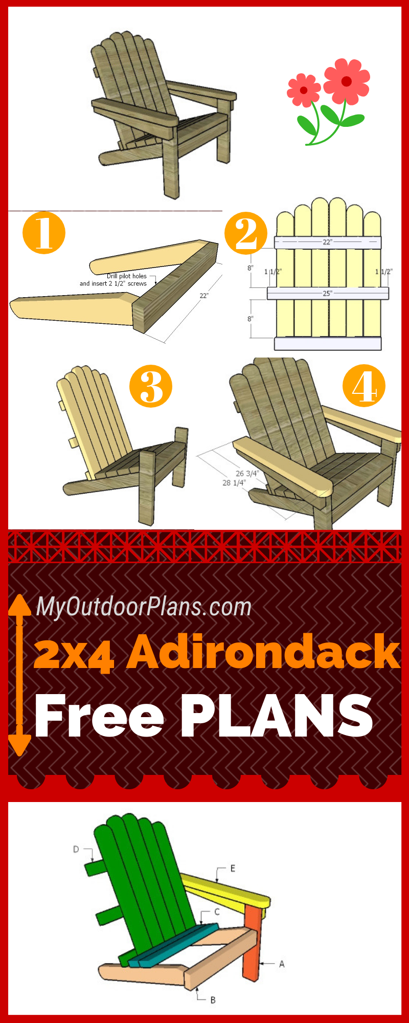 19 diy projects With Pallets adirondack chairs ideas