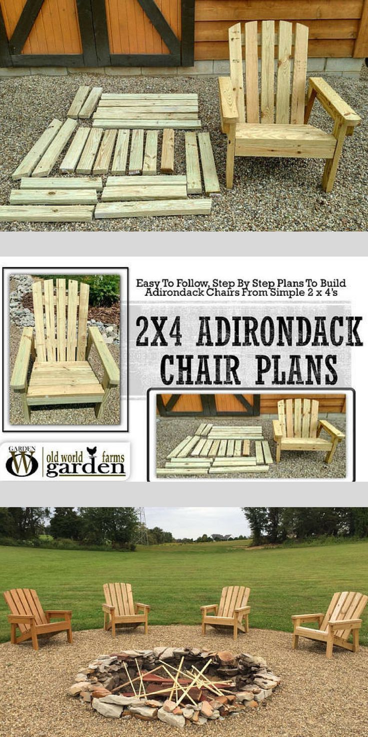 19 diy projects With Pallets adirondack chairs ideas