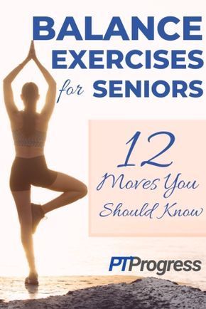 12 Balance Exercises for Seniors -   19 fitness Exercises beauty ideas