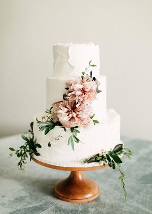 21 cake White rustic ideas