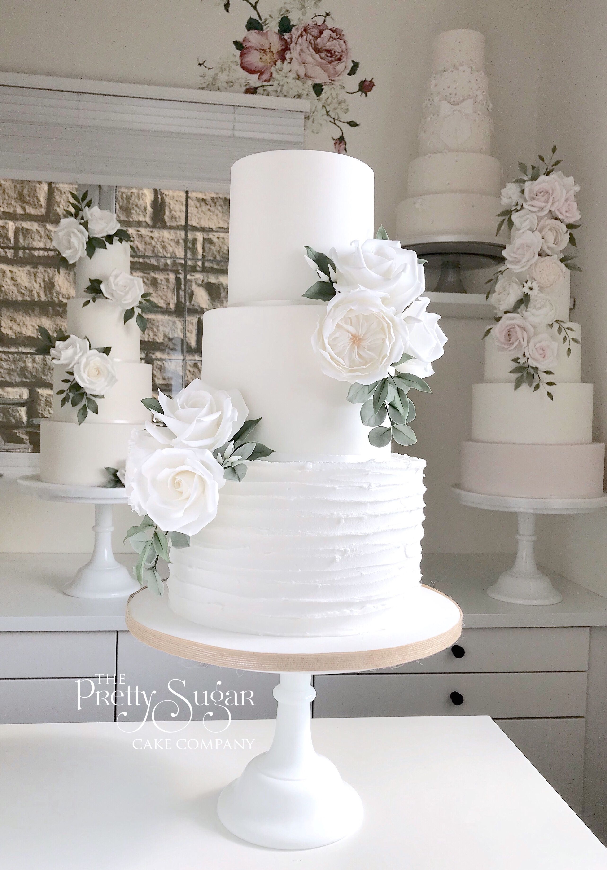 The Pretty Sugar Cake Company | Weddings | Celebrations | Cupcakes | Custom made Cookies -   21 cake White rustic ideas
