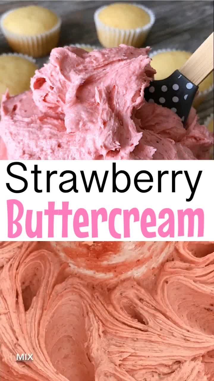 How to Make Strawberry Buttercream Frosting -   22 cake Strawberry frosting ideas