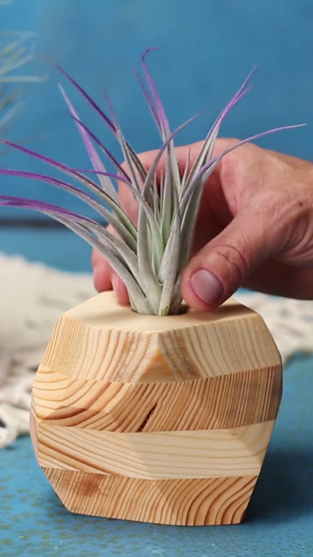 DIY Wooden Vase рџЊє -   22 wood and fabric crafts Videos ideas