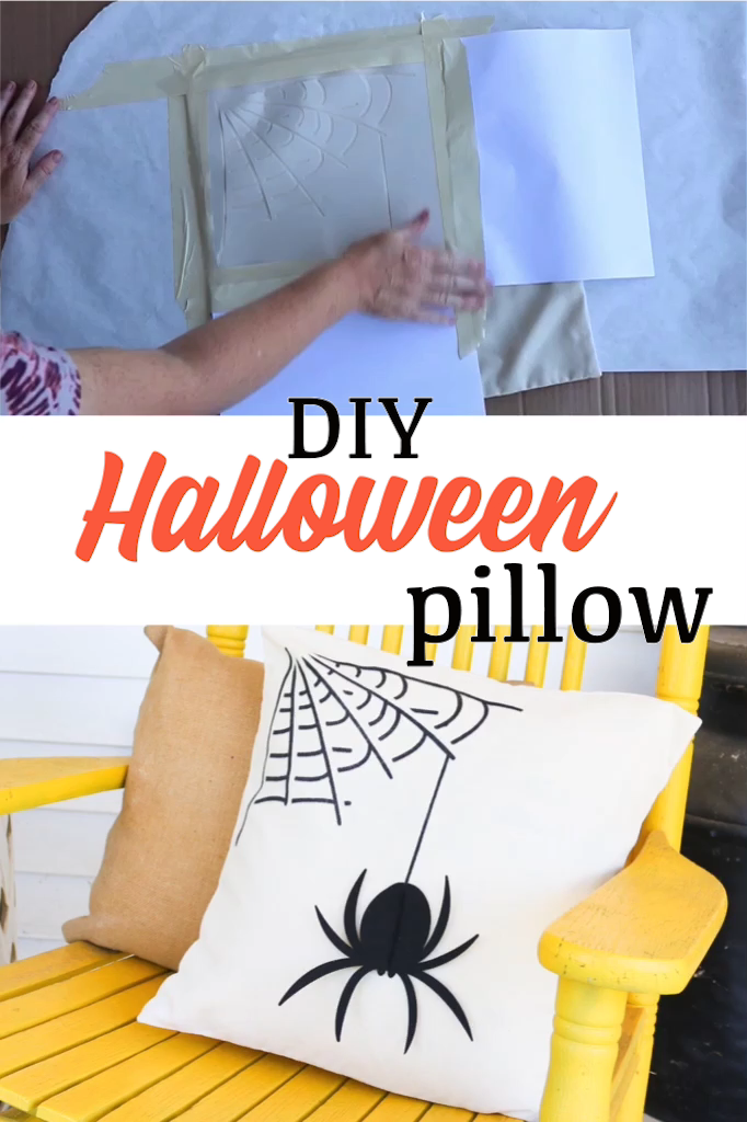 DIY Halloween Pillow -   22 wood and fabric crafts Videos ideas