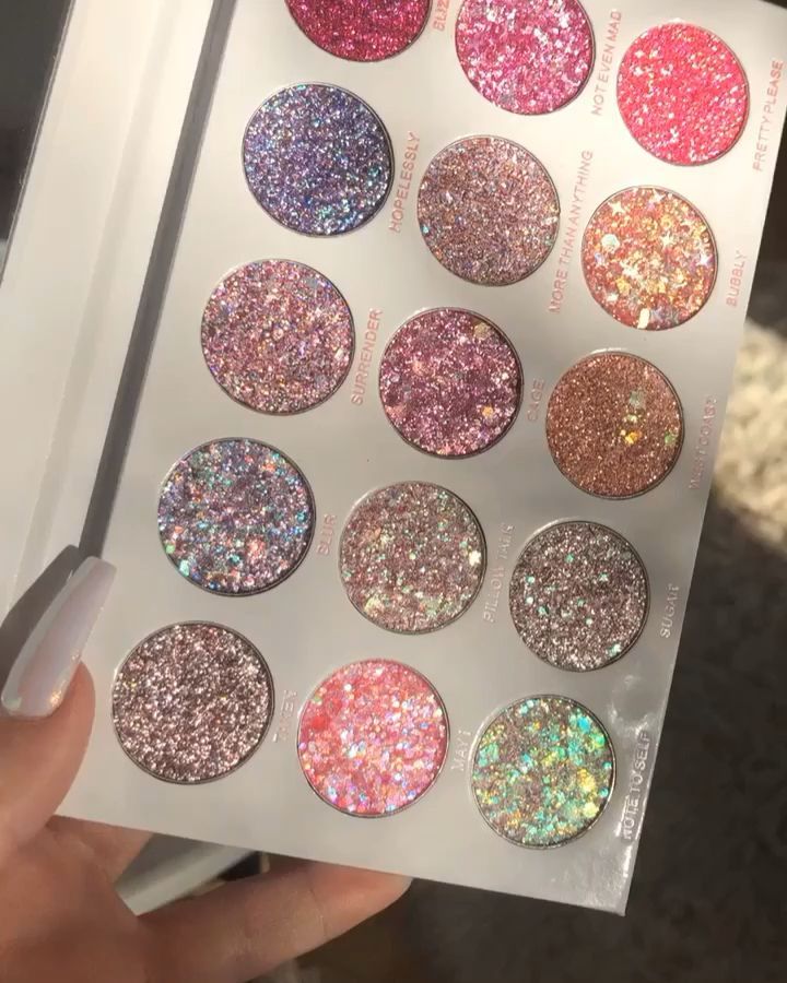 DKB pressed glitter palette! -   24 makeup Palette videos ideas