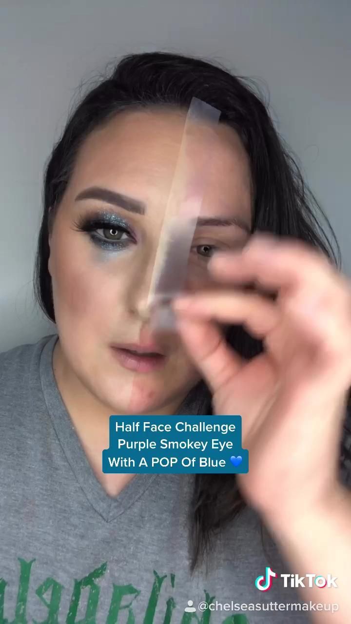 Half Face Challenge - Smokey Eye Edition -   24 makeup Palette videos ideas