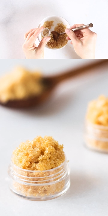 Coconut Oil Lip Scrub -   24 skin care Exfoliation brown sugar ideas
