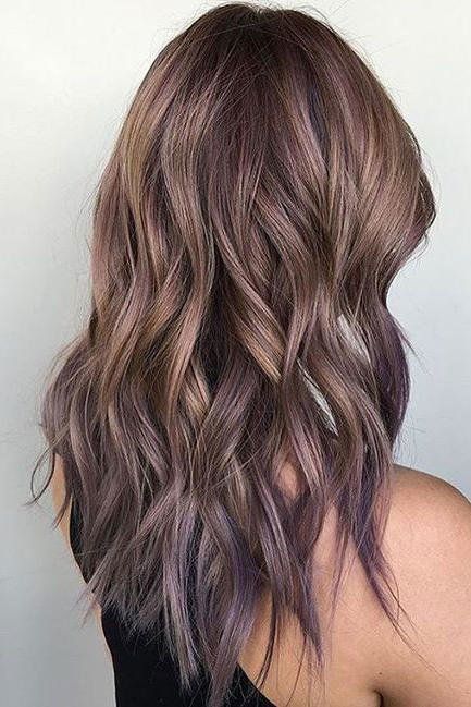 Mushroom Brown Hair Is Trending—And It's Much Prettier Than It Sounds -   8 gray hair Flamboyage ideas