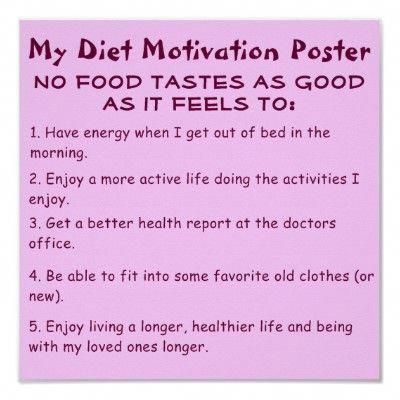 My Diet Motivation Poster Pink | Zazzle.com -   12 soccer diet For Teens ideas