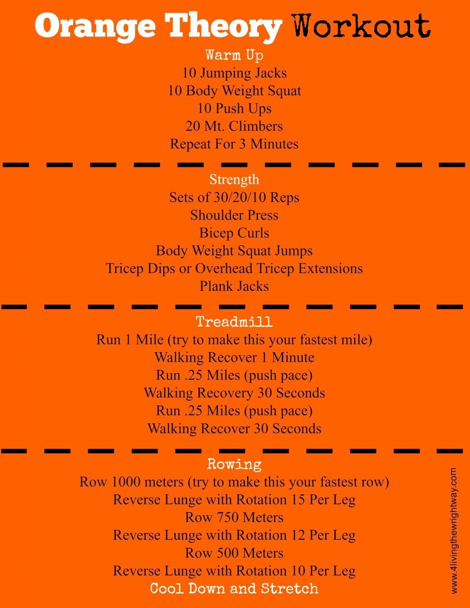 12 Week Home Workout Plan -   13 orangetheory fitness Workouts ideas