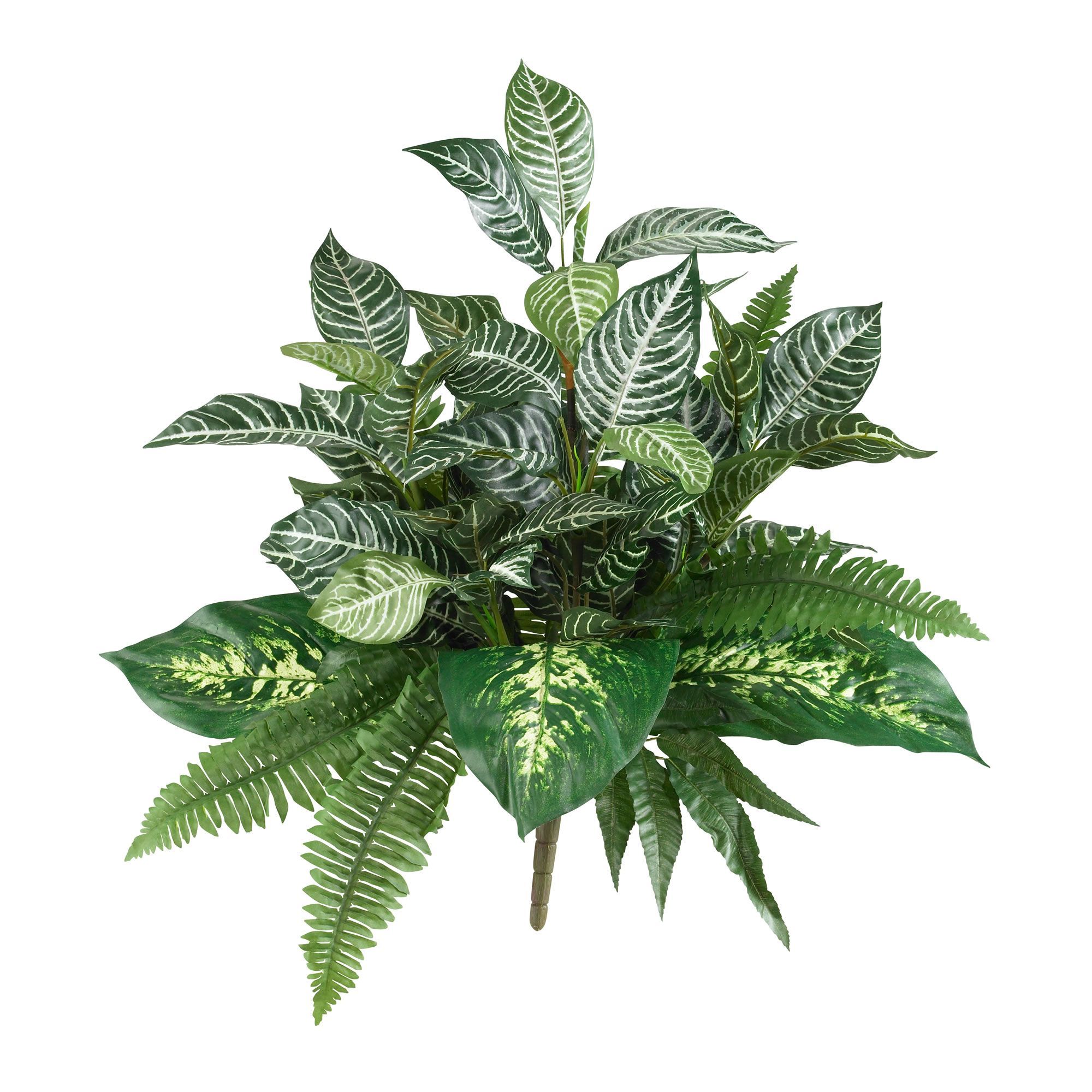 25” Mix Greens Artificial Plant (Set of 2) -   13 table plants Png ideas