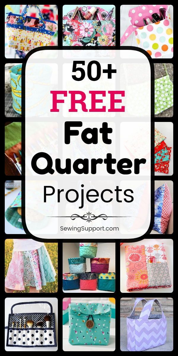 50+ Free Fat Quarter Projects -   14 fabric crafts Projects fat quarters ideas