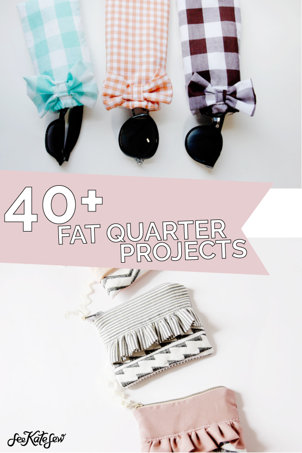 40 fat quarter projects! - see kate sew -   14 fabric crafts Projects fat quarters ideas