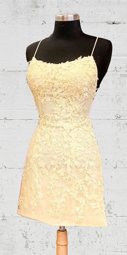 Free Shipping Short Yellow Prom Dress -   14 homecoming dress Yellow ideas