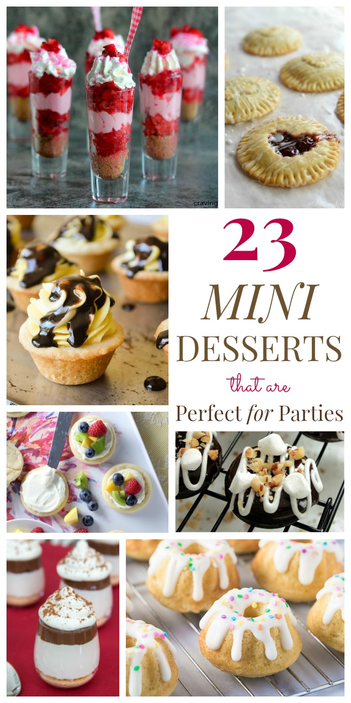 23 Mini Dessert Recipes That are Perfect for Parties—and Seriously Cute -   15 desserts Bars baby shower ideas