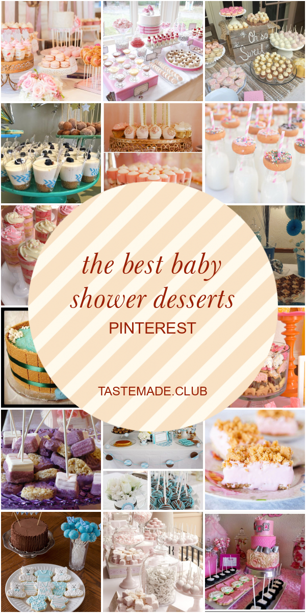 The Best Baby Shower Desserts Pinterest -   15 desserts Bars baby shower ideas
